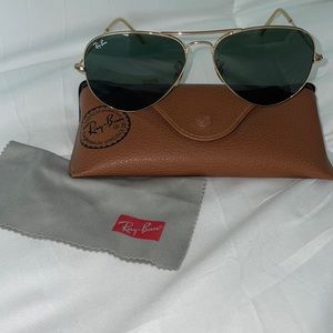Ray-Ban Aviators with G15 lens, and case